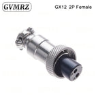 GX12 2 3 4 5 6 Pin Docking Aviation Plug Socket Waterproof Circular Connector