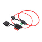 Small Medium Auto Fuse Holder Waterproof 32V Mini 18/1614/12/10AWG And Car Blade Fuse 3A 5A 7.5A 10A 15A 20A Standard/Mini/Micro