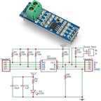 5/10pcs MAX485 Module RS-485 TTL Turn To RS485 MAX485CSA Converter For Arduino Microcontroller MCU Development Accessories