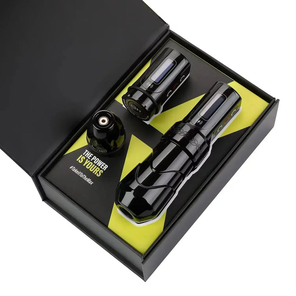 For FK Iron Flux Max New Style Popular Professional Wireless Rotary Tatoo Machine Pen 3.5mm,4.0mm,Stroke Art Home