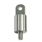 1pc SMA Male BNC Plug M4 Thread RF Connector with Screw Swivel Nickelplated For Telescopic Antenna Terminal