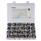 200-900PCS TO-92 Transistor Assortment Kit PNP/NPN Box BC547 BC327 BC337 2N2222 3904 3906 C945transistors set electronics Kit