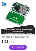 XL6009 Boost module 1.2-35V 20W Adjustable Power Supply Module for Arduino DIY