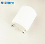 2pcs GU24 To GU10 2 Prong Pin Light Socket Adapter Lamp Holder Converter, Allow You Install Gu10 Lamp In Gu24 Socket