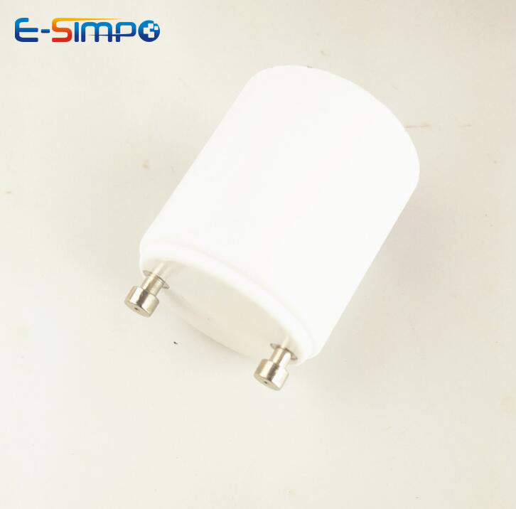 2pcs GU24 To GU10 2 Prong Pin Light Socket Adapter Lamp Holder Converter, Allow You Install Gu10 Lamp In Gu24 Socket