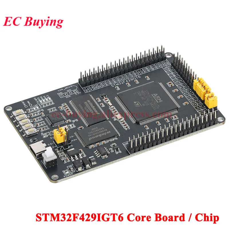 STM32F429IGT6 Core Development Board Chip STM32 System Learning Module Integrated ST-LINK Debugger Programmer Serial Port