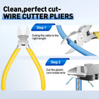 ZoeRax 9 in 1 RJ45 Crimper Tool Kit with Wire Tester/Tracker,Crimping Tool,CAT6 Connector,Cover,Punch Down Tool,Stripper,Cutter