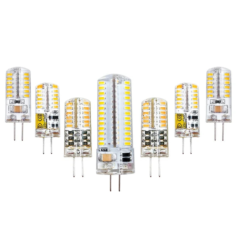 10Pcs/lot G4 LED Light Bulb 2W 3W 4W 5W 7W 9W AC DC12V 220V Corn Lamp SMD2835 Spotlight Chandelier Lighting Replace Halogen Lamp