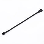 4 Pin Pwm Fan Cable 1 To 1/ 2/3/4 Ways Splitter Black Sleeved 27cm Extension Cable Connector PWM Extension Cables