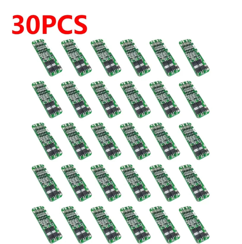 10-100pc 3S 20A Li-ion Lithium Battery 18650 Charger PCB BMS Protection Board For Drill Motor 12.6V Lipo Cell Module 59x20x4mm
