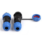 SP13 Aviation Waterproof Connector IP68 Docking Electrical Cable Wire Male Female Plug Socket Welding Type Industrial Connector