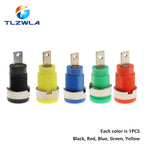 5PCS 4MM Banana Plugs Female Jack Socket Plug Wire Connector Multimeter Socket Banana head Female