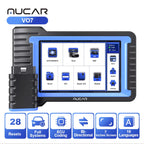 MUCAR VO7S CANFD Professional Scan Tool Bi-Directional Control ECU Coding Auto Car Diagnostic Tool Full System OBD2 Scanner