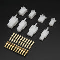 10Set 2.8mm 2/3/4/6/9P Automotive 2.8 Electrical Wire Connector Male Female Cable Terminal Plug Kits Car Motorcycle Plug Socket
