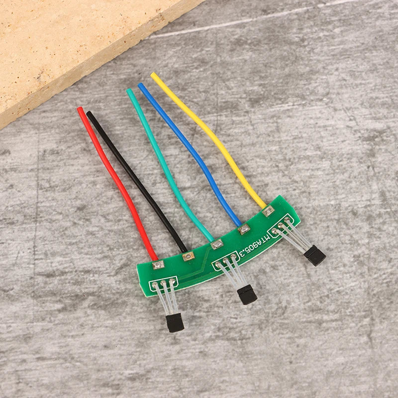 4402 Hall Effect Sensor Electric Motor Hall Sensor Electric Scooter Motor Hall Sensor Board Cable Hall Plate Component PCB Hall