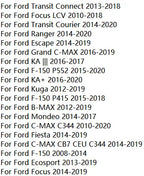 NEVOSA EV6T-1A180-DC TPMS Sensor For Ford Escape Ranger KA+ F-150 Ecosport Kuga Transit Connect Fiesta B-MAX Grand C-MAX 1862980