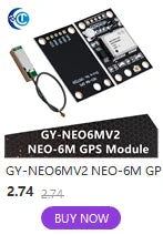 GY-NEO6MV2 NEO-6M GPS Module NEO6MV2 With Flight Control EEPROM Controller MWC APM2 APM2.5 Large Antenna For Arduino Board