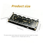 10 Port 5V 3PIN ARGB Fan Hub SATA Powered RGB Splitter for PC Case Addressable RGB Fan Light Strip