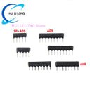 20pcs Resistor Network A05 A06 A07 A08 A10 A09-103G 10K 100K 1K 4K7 470R 330R 220R 100R Ohm DIP 9pin 10pin 7pin 5pin