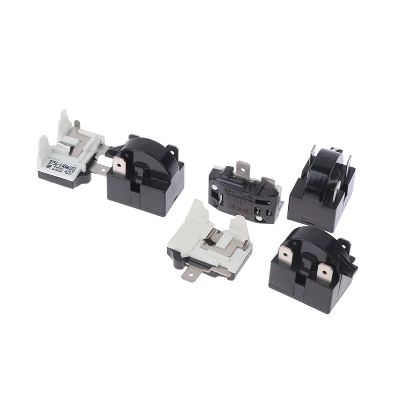 PTC Starter Relay Refrigerator Starter Relay Refrigerator Overload Protector Compatible with LG Refrigerator Compressor,Freezers