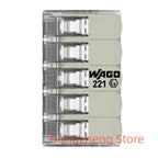 10PCS/LOT WAGO 221-482/221-483/221-485 450V 32A 0.14-4mm² Wiring connector Explosion proof