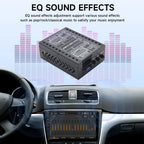 HIFI Car DSP Amplifier Lossless Modified Speakers 4*60W for Android Car Radio Stereo Car Sound Upgrade Audio Signal Processor