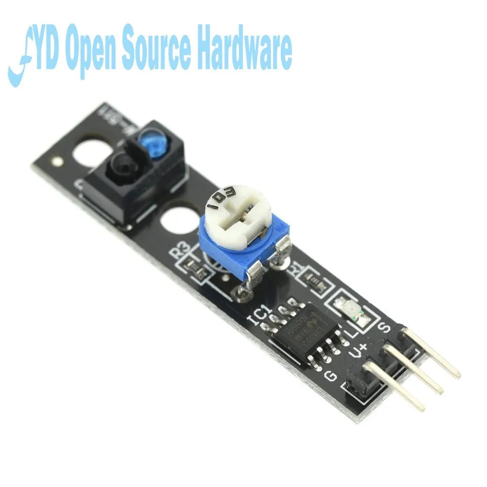 1-20PCS TCRT5000 3PIN Tracking Module IR Infrared Line Reflection Track Follower Sensor TCRT5000 Obstacle Avoidanc For Arduino