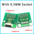 FPC/FFC Adapter Board 0.5/1.0MM to 2.54MM Soldered Connector 4/5/6/8/10/12/14/16/20/26/3040/45/50/60Pin