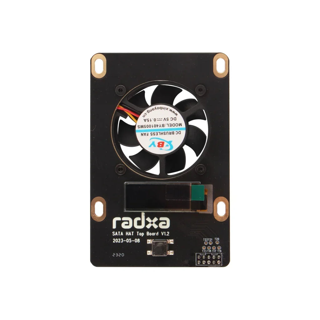 Penta SATA HAT / Top Board /Set Optional, For Raspberry Pi 5 -Up to 5x SATA Disks HAT