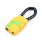 HPXGRC 1Pcs T Deans XT30 XT60 XT90 XT90S EC3 EC5 TRX JR MPX Plug for Bind Plug Loop Connector Short Circut Battery Jumper Cable