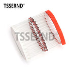 50pcs 1W Zener Diode DO-41 3V3 3V9 4V7 5V1 10V 12V 15V 18V 20V 22V 27V 30V 33V 39V 43V 47V 75V 1N4732A 1N4742A 1N4744A 1N4752A