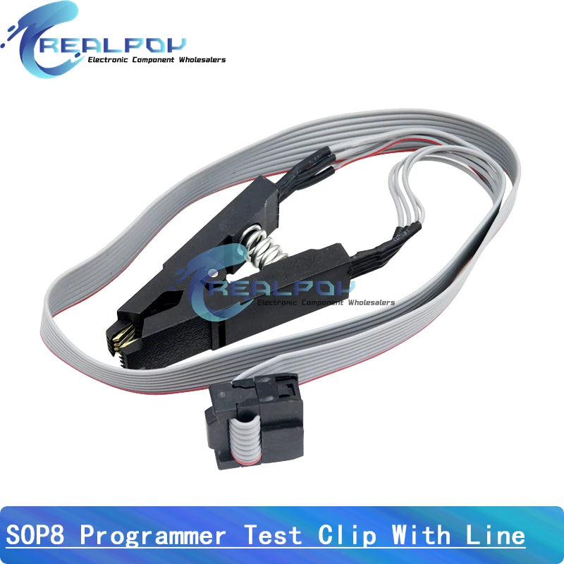 CH341A / CH341B 24 25 Series EEPROM Flash BIOS USB Programmer Module SOIC8 SOP8 Test Clip For EEPROM 93CXX / 25CXX / 24CXX KIT