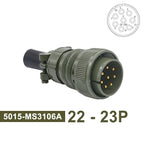 MS3102 MS3106 MS3108 Military Specification Connector 5015 MIL STD 8pin 19pin Plug&Socket 22-14 22-23 MIL-C Circular Connectors