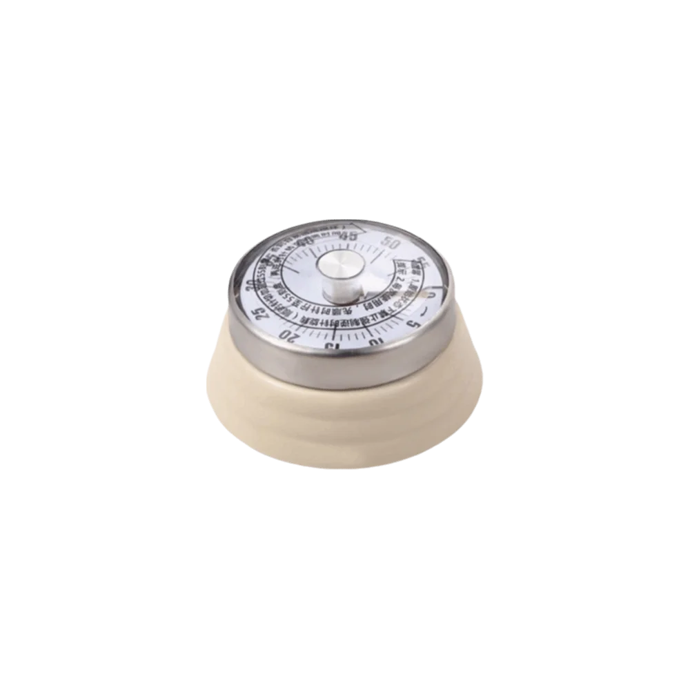 Magnetic Suction Countdown Alarm Clock 60 Minutes Battery Free Children Study Timer Mechanical Operation Visual Display