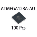 1/5/10/30/50/100Pcs Surface Mount ATMEGA128A-AU TQFP-64 Package 8 Bit AVR Microcontroller Integrated Circuit Chip