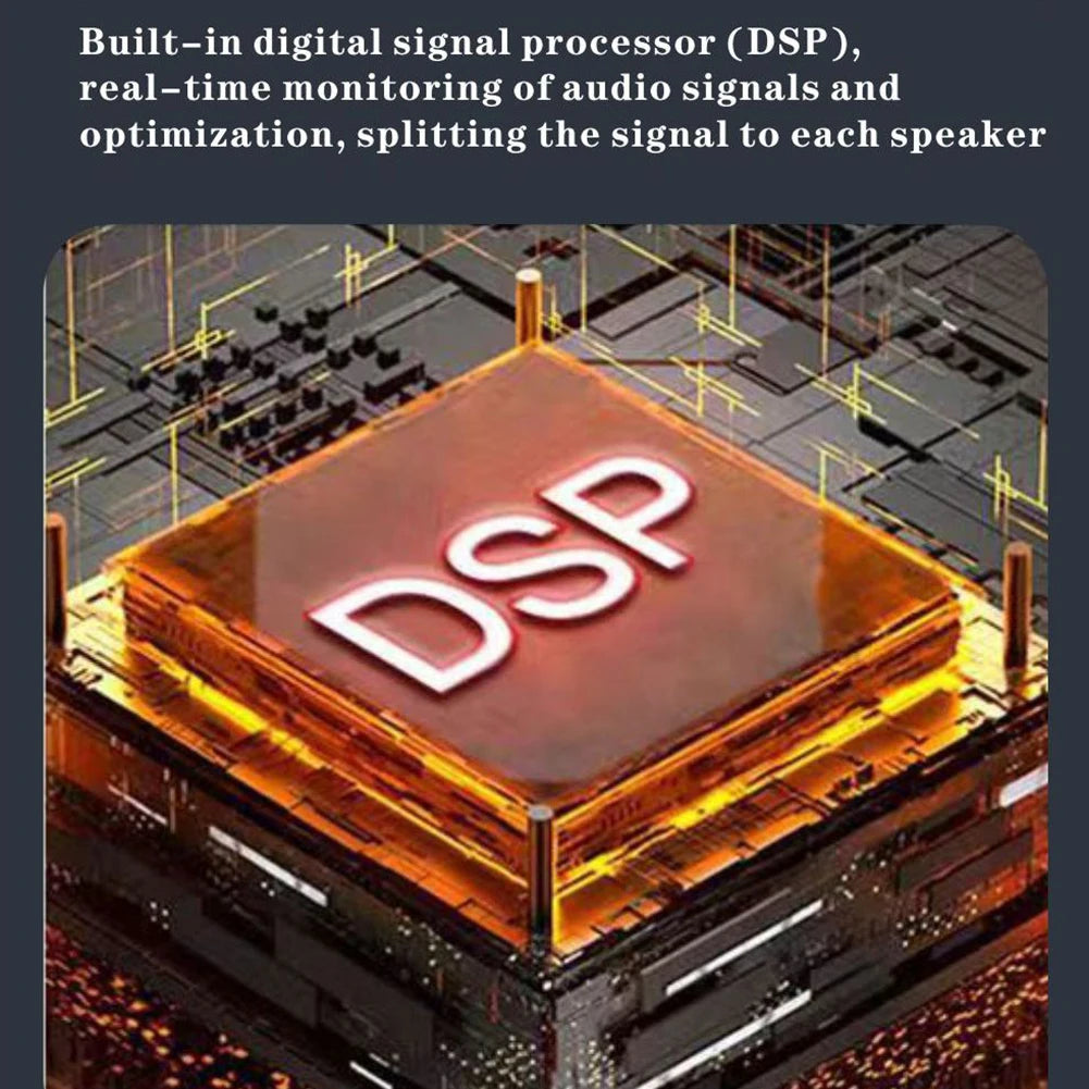 4x50W Car DSP Digital Audio Processor Support APP Control DSP Car Power Amplifier Car DSP Amplifier for Cars