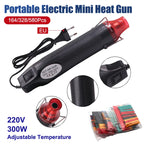 220V DIY Heat Gun Electric Power Tool Hot Air Gun 300W Temperature Gun With Supporting Seat Shrink Plastic DIY Craft Tool