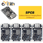 2S 3S Type-C USB BMS 15W 8.4V 12.6V 1.5A Lithium Battery Charging Boost Module With Balanced Support Fast Charge With Indicator