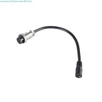 J0PA 26cm DC5521 to GX20 2Pin Connector Female to Female Aviation Cable Wire Line