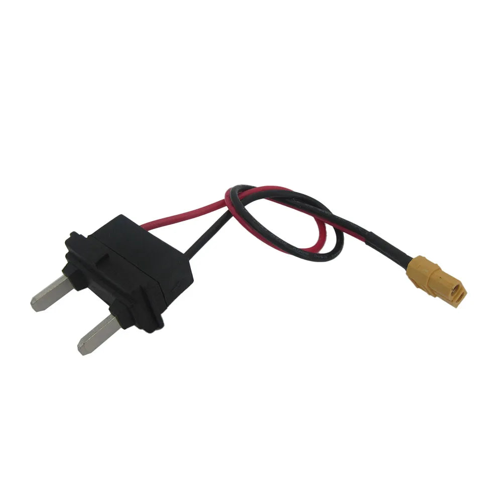 1pcs Silver Fish Battery Discharge Connector 2PIN To XT60 Female / XT90 Female 30CM Length Can Be Customized