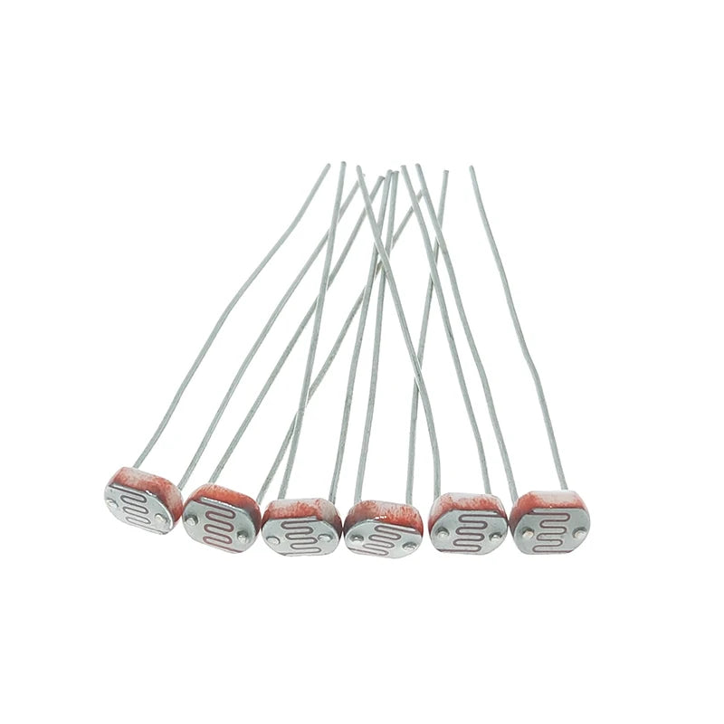 5PCS Photoresistor GL5506/5516/5528/5537/5539/5547/5549 LDR Light Detection Switch Sensor DIY