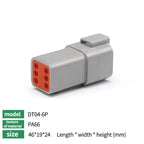 588pcs Deutsch Type Connector Kit Waterproof Wire DT Series Connector set DT06 04 2/3 / 4 pin 6/8/12 pin Sealed Plug
