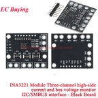 5Pcs/1pc GY-219 INA219 INA169 MAX471 INA226 INA231 INA3221 INA240 MAX4080 Current Sensor Module Power Breakout I2C For Arduino