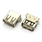 5Pcs USB Type A Standard Port Female Solder Jacks Connector PCB Socket USB-A USB-B type