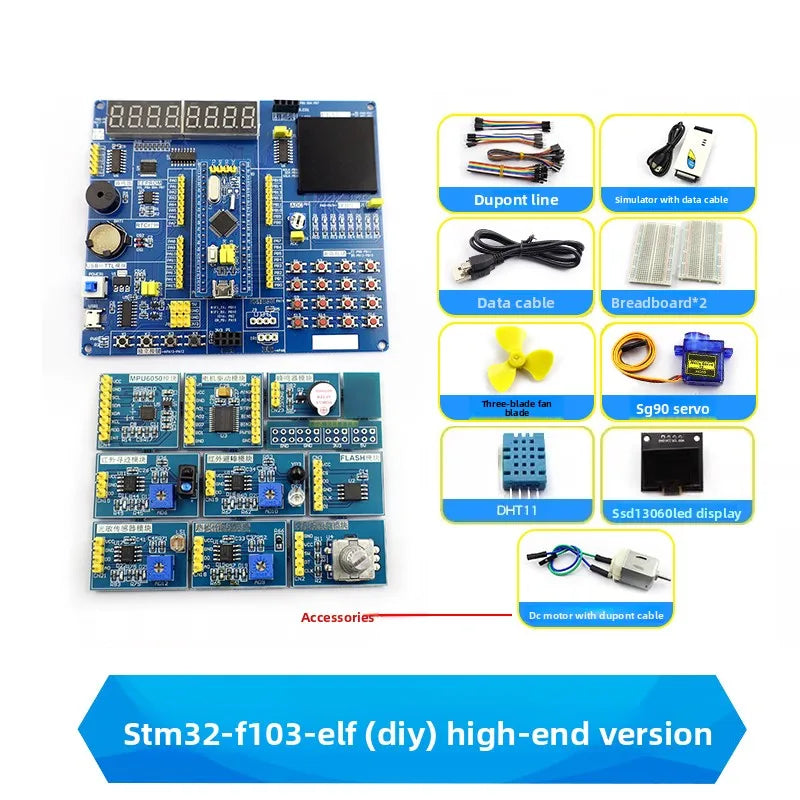 STM32F103C8T6 Development Board Core Board STM32-F103 Elf DIY High/Low Edition Quick Start Learning Kit Programming