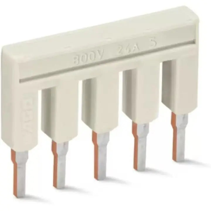 Original WAGO 2002‑402~410 Shorting Bar Insulated Comb Jumper 2‑10 Way Cross‑connector for WAGO TOPJOB‑S DIN Rail Terminal Block