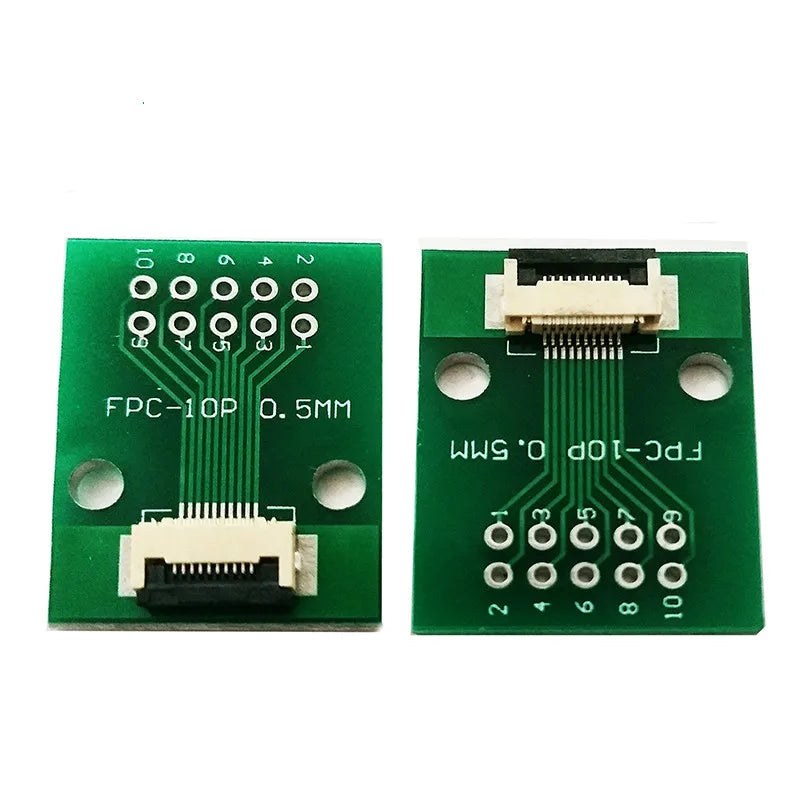 1PC FPC FFC to 2.54mm DIP PCB Adapter 0.5mm Pitch 6 8 10 12 14 20 30 40Pin SMT to Through Hole Connector for PCB Board Converter
