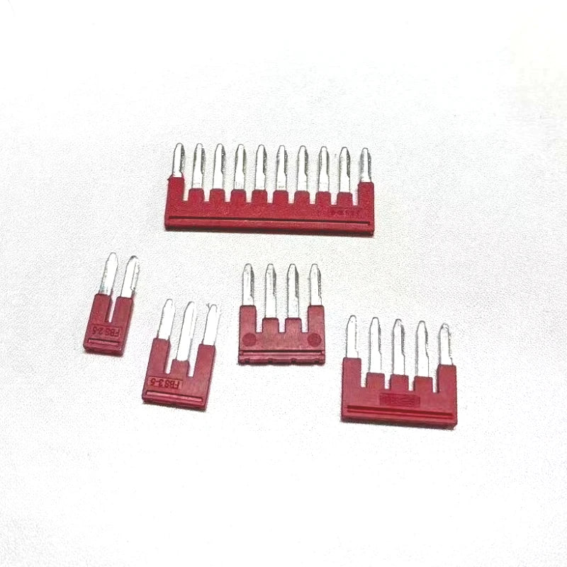 5PCS FBS 2-5 3-5 4-5 5-5 10-5 Center Contact Fixed Bridge Plug-in Bridge for ST2.5 DIN Rail Terminal Blocks Accessories