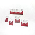 5PCS FBS 2-5 3-5 4-5 5-5 10-5 Center Contact Fixed Bridge Plug-in Bridge for ST2.5 DIN Rail Terminal Blocks Accessories