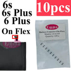 10pcs Battery FPC Connector Flex Cable For iPhone 14 15 Plus 13 12 11 Pro Max 7 6S X XR 8 Plus Clip Plug